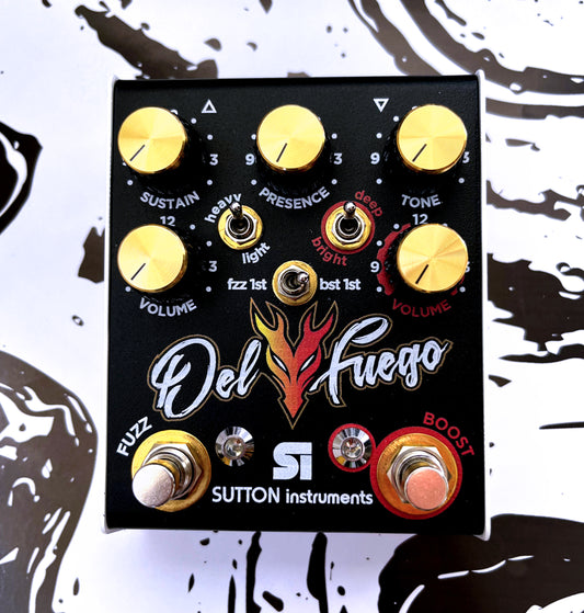 The Del Fuego Fuzz & Boost Pedal