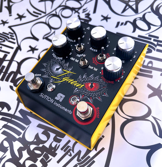 Igneus Distortion & Boost pedal