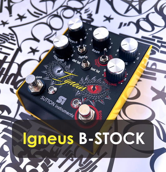 *B-STOCK* Igneus Distortion & Boost pedal