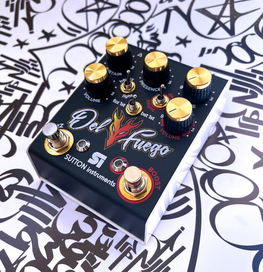 The Del Fuego Fuzz & Boost Pedal